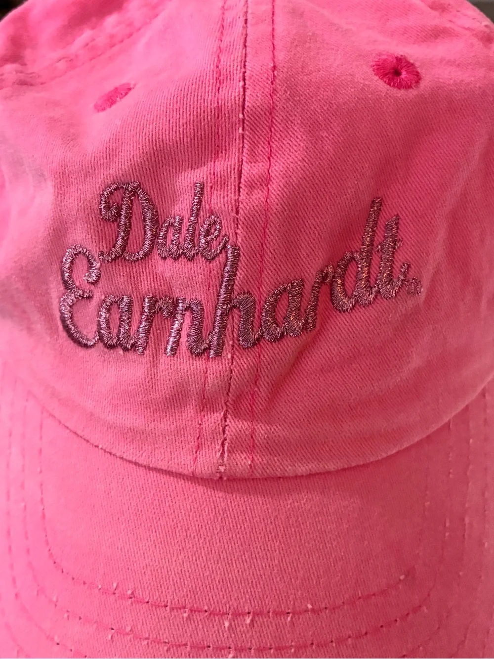 Vintage NASCAR Chase Authentics Pink Dale Earnhardt Jr. Kids Cap Hat